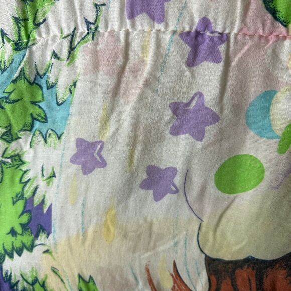 Vintage Hasbro Glo Friends 1983 Sleeping Bag Glo Worms Bugs 80s 52" x 26" - Picture 7 of 12